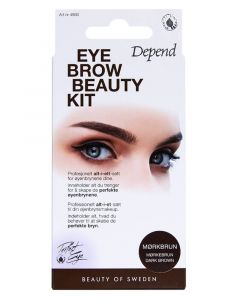 Depend Eye Brow Beauty Kit - Dark Brown Art. 4930 