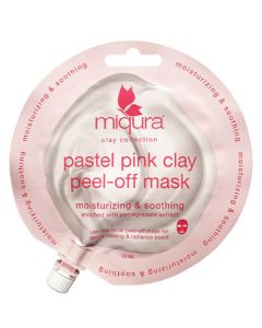 Miqura Pastel Pink Clay Peel-Off Mask (U)