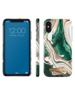iDeal Of Sweden Cover Golden Jade Marble iPhone X/XS
