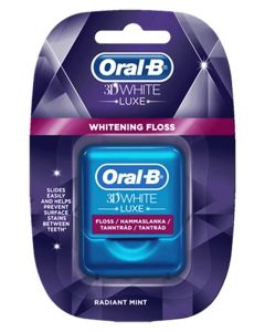 Oral B 3D White Tandtråd Radiant Mint