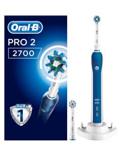 Oral B Pro 2 2700 Blue Cross Action