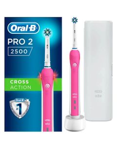Oral B Pro 2 2500 Bonus Travel Case	(pink)