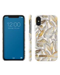 iDeal Of Sweden Cover Platinum Leaves iPhone X/XS
