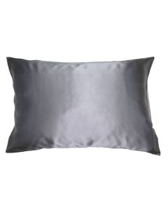 Soft Cloud Mulberry Silk Pillowcase Charcoal 50x60 cm.
