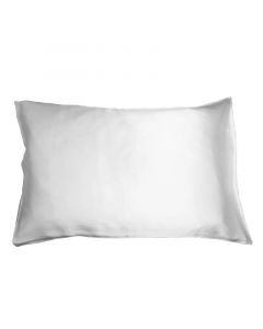 Soft Cloud Mulberry Silk Pillowcase White 60x63 cm.