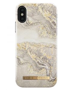 iDeal Of Sweden Cover Sparkle Greige Marble iPhone X/XS
