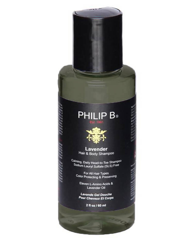 Billede af Philip B Lavender Hair & Body Shampoo (U) 60 ml